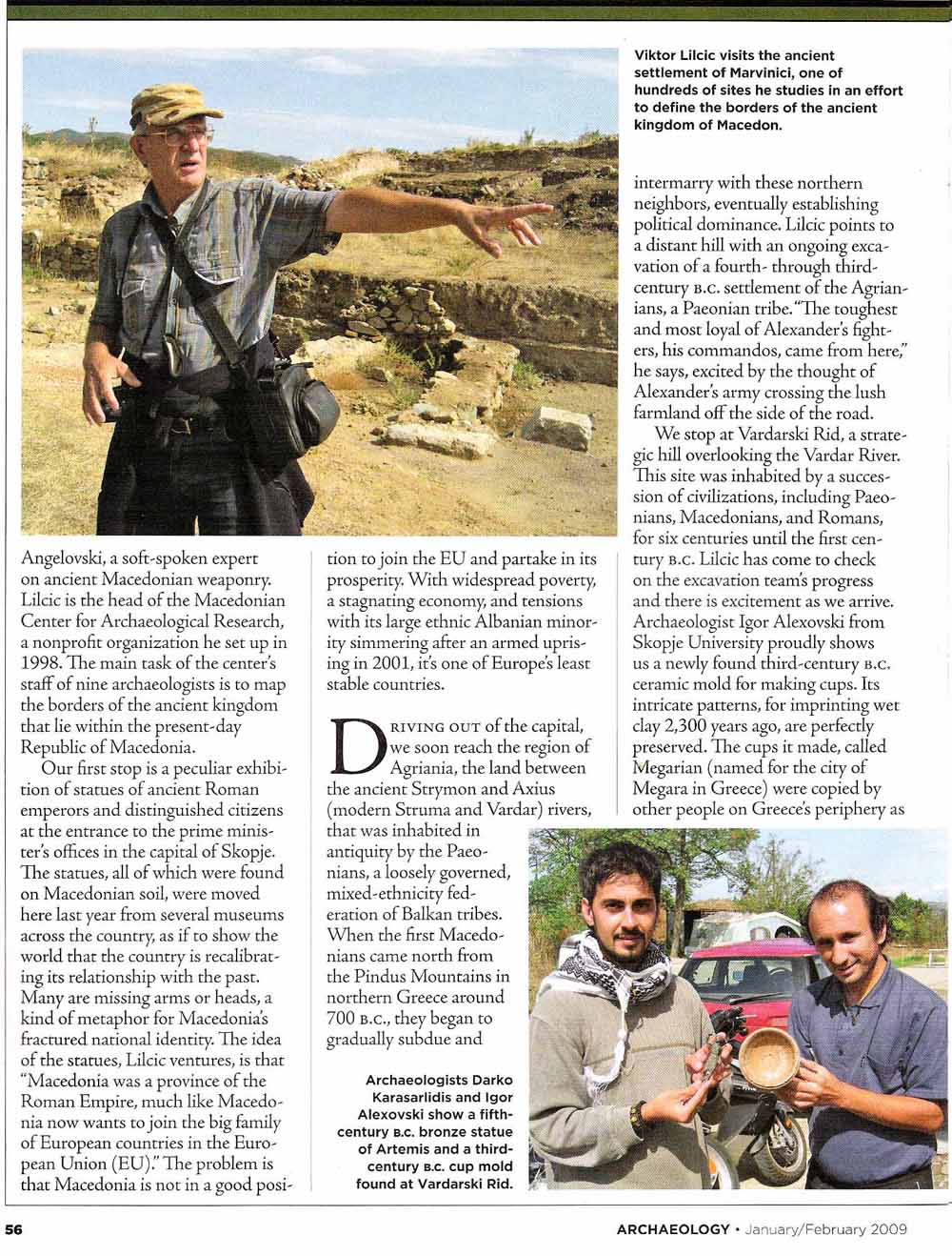 Macedonia - Archaeology magazine